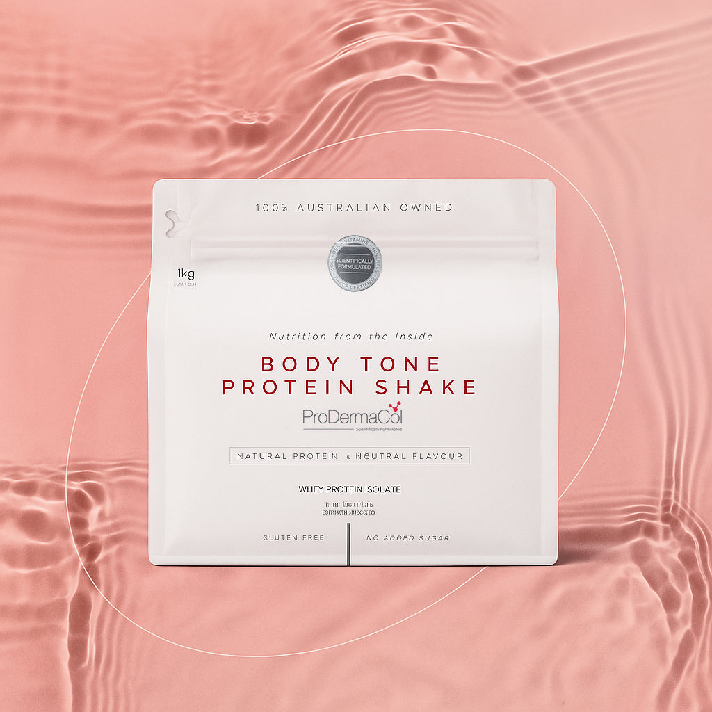 ProDermaCol Whey Protein Isolate Body Tone Shake Unflavoured 1kg